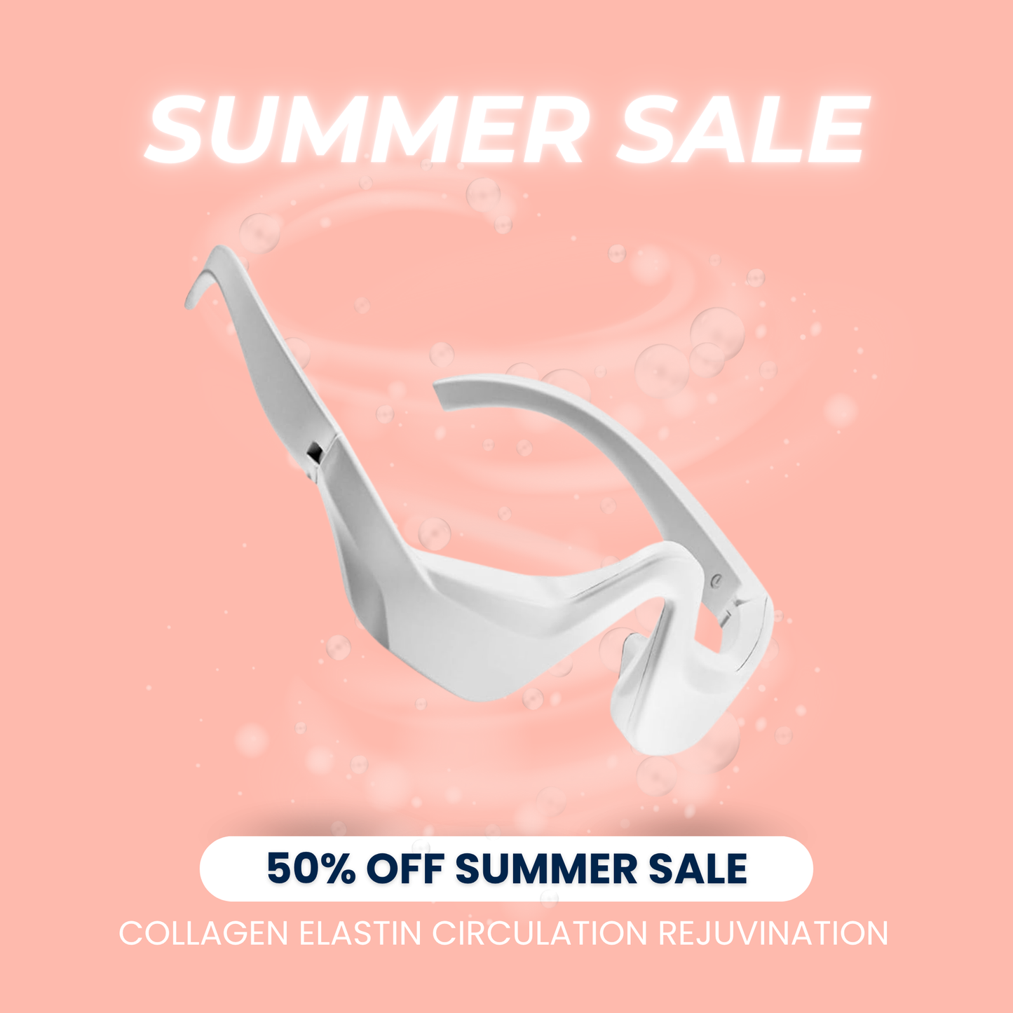 UnderGlow™ Red Light Under Eye Therapy Glasses